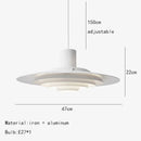 Axyaa Aluminum Pendant Light Fixture for Dining Room Kitchen with E27 Bulb