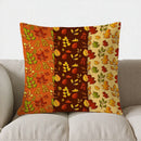 Axyaa Autumn Leaves Pattern Decorative Pillow Cover for Sofa, Bedroom, Car