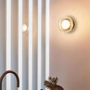 Axyaa Round LED Wall Lamp for Bedroom and Living Room Lighting
