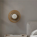 Modern Glass Wall Light for Living Room, Bedroom & Dining Room by Axyaa