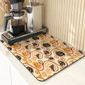 Axyaa Cute Ghost Pattern Coasters and Placemat Set