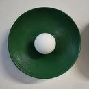 Axyaa Round Resin Wall Lamp with Plastic Ball Lampshade, LED Sconce for Bedroom, Corridor