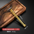 Axyaa Stainless Steel Smart Grill Tongs Gold/Silver Meat Clip for BBQ Cooking