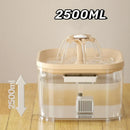 Axyaa Pet Automatic Water Fountain With LED Light - Ultra Silent & USB Powered