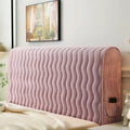 Axyaa Thick Dutch Fleece Bedside Cover for Wooden Beds