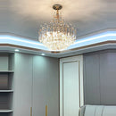 Luxury Crystal Chandelier for Duplex Living Room by Axyaa - Elegant Hanging Light Fixture