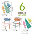 Axyaa Tree Bedroom Self-Adhesive Wallpaper Decals for Children Room