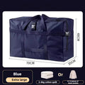 Axyaa Large Capacity Oxford Cloth Storage Bag for Clothes, Blankets, and Sorting