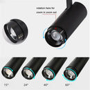 Adjustable Beam Ceiling Spotlight Extension Rod Track Lighting by Axyaa