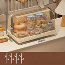 Axyaa Baby Bottle & Tableware Drying Rack with Dust-proof Lid and Water Cup Storage Box