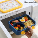 Axyaa 1250ML Cartoon Lunch Box & Soup Bowl Set