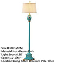 Axyaa Luxe Retro Floor Lamp for Home and Hotel Decor