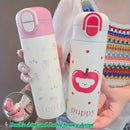 Axyaa Kids Stainless Steel Straw Tumbler - Cute Capibala Design