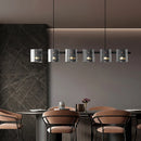 Axyaa Glass Pendant Chandelier for Nordic Decor Dining Room Lighting