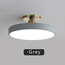 Axyaa Modern Macaron Ceiling Light for Home Decor - Ideal for Living Room, Bedroom, Study.
