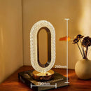 Axyaa Oval LED Desk Lamp - Tricolored Touch Dimmable Light