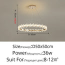 Axyaa Italian Luxury Crystal Chandelier - Designer Simplicity for Villa Dining