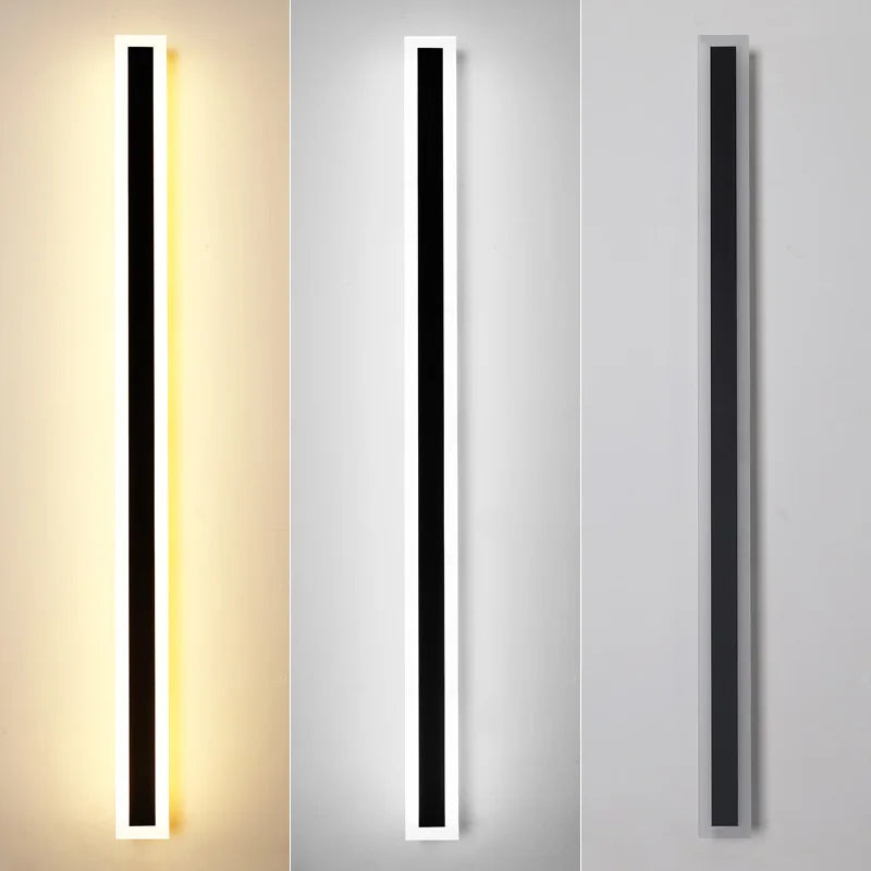 Axyaa Waterproof LED Wall Light Garden Sconce - Modern Aluminum Outdoor Wall Lamp