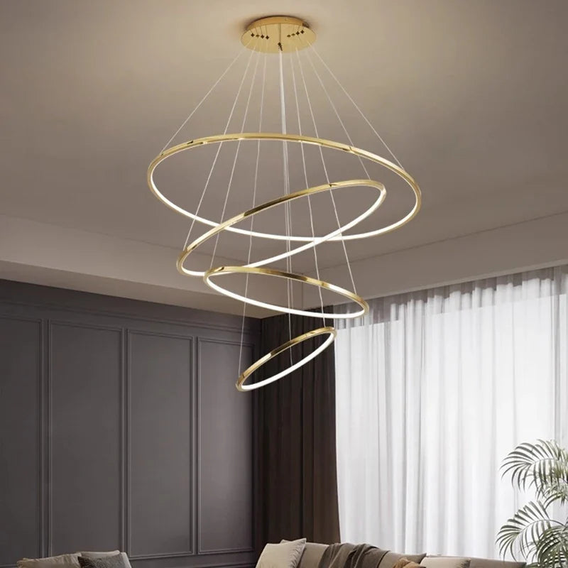 Axyaa Salon Chandelier Dining Room Pendant Lights Ceiling Lamps Elegant Indoor Lighting