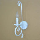 Axyaa Iron Art Candle Wall Lamp for Modern Living Room and Hallway