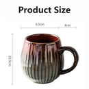 Axyaa Retro Ceramic Coffee Mug 500ml - Creative & Cute Breakfast Cereal Cup