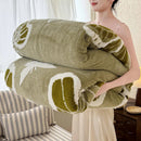 Axyaa 5D Butterfly Embossed Fleece Blanket | Queen Size | Thick & Cozy Plush Bedspread