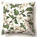 Axyaa Tree Flower Plant Landscape Print Pillow Cover 45X45CM