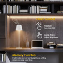 Axya Rechargeable LED Table Lamp Aluminum Portable Light - Wireless, Restaurant, Hotel