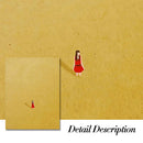 Axyaa Minimalist Girl Wall Art Poster Prints for Living Room Home Decor