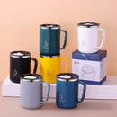 Axyaa 500ml Stainless Steel Vacuum Flask Coffee Cup Insulated Thermal Water Bottle