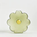 Axyaa Clear Glass Hydroponic Flower Vase for TV Cabinet Decor