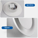 Axyaa Bedside LED Wall Lamp Modern Nordic Room Decor Plaster Light