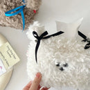 Axyaa Plush Cartoon Dog Napkin Holder: Cute Tissue Storage Box for Home Kitchens