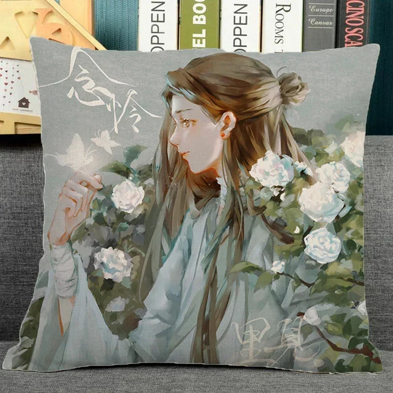 Heaven Official’s Blessing Cushion Cover by Axyaa - Home Decor Pillowcase