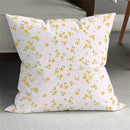 Yellow Leaf Plant Pillow Cover Home Decor Axyaa Branded Sofa Cushion Cover