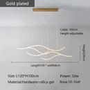 Axyaa Gold/Chrome Plated Pendant Lights for Dining & Kitchen Room Lighting