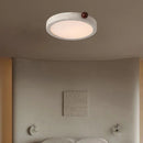 Axyaa Modern Stone Ceiling Lamp with Dimmable White Acrylic Wood Ball