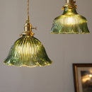 Nordic Glass LED Pendant Lamp Copper Socket Axyaa Hanging Light Home Decor