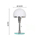 Axyaa Modern LED Desk Lamp Glass Decor Personalized Table Light