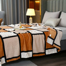 Axyaa Plaid Flannel Throw Blanket - Cozy All-Season Bedspread
