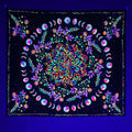 Axyaa Fluorescent Tapestry: Astronaut UV Wall Hanging for Independent Room Aesthetics