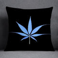 Axyaa Green Leaf Theme Pillowcase - Decorative Polyester Home Decoration 45*45cm