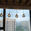 Axyaa Glass Ball LED Pendant Chandelier for Home Lighting Decoration