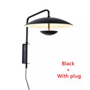 Axyaa Nordic UFO LED Wall Lamp: Retro Decorative Lighting for Home & Business