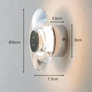 Modern LED Crystal Wall Lamp by Axyaa for Bedroom, Living Room & Corridor Decor
