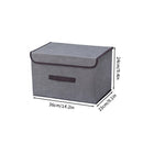 Axyaa Plus Size Clothing Organizer Box with Lid for Quilts and Bedding