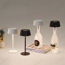 Axyaa LED Wine Headlights Table Lamps: USB Charging, Ambiance Lighting for Bar & Coffee Shop