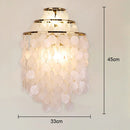 Axyaa Nordic Shell Wall Lamp for Modern Interiors