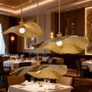 Lotus Leaf Pendant Lights for Modern Living Room - Axyaa Brand
