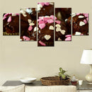 Axyaa Chocolate Muffins Canvas Wall Art Set